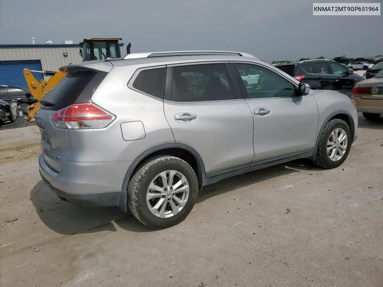 2016 Nissan Rogue S VIN: KNMAT2MT9GP651964 Lot: 56528895