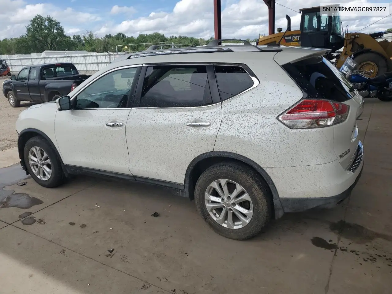 2016 Nissan Rogue S VIN: 5N1AT2MV6GC897827 Lot: 56735345