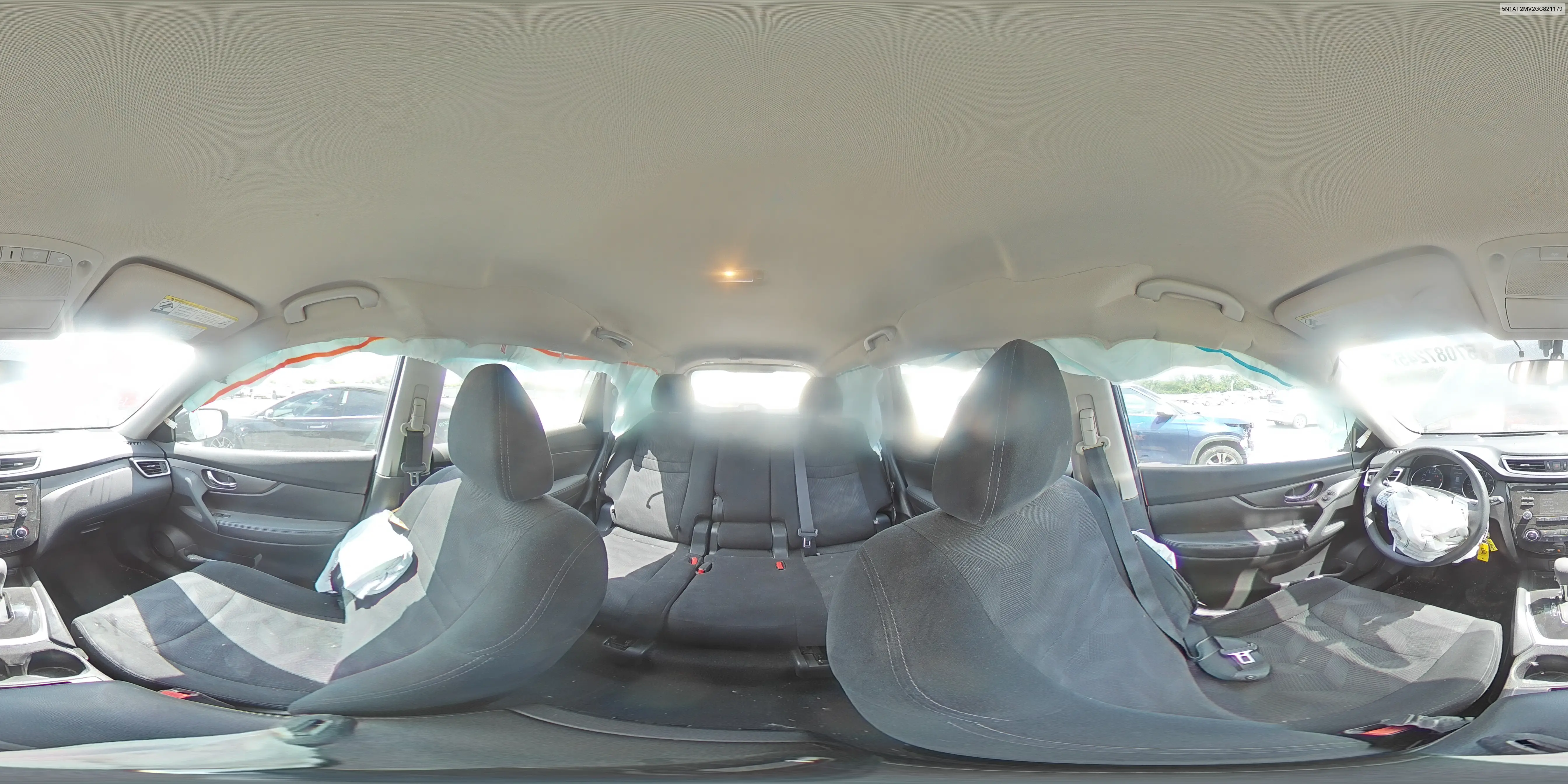 2016 Nissan Rogue S VIN: 5N1AT2MV2GC821179 Lot: 57087245