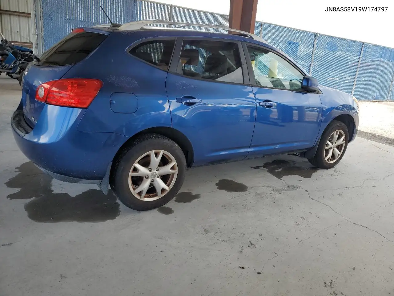 2009 Nissan Rogue S VIN: JN8AS58V19W174797 Lot: 62792965