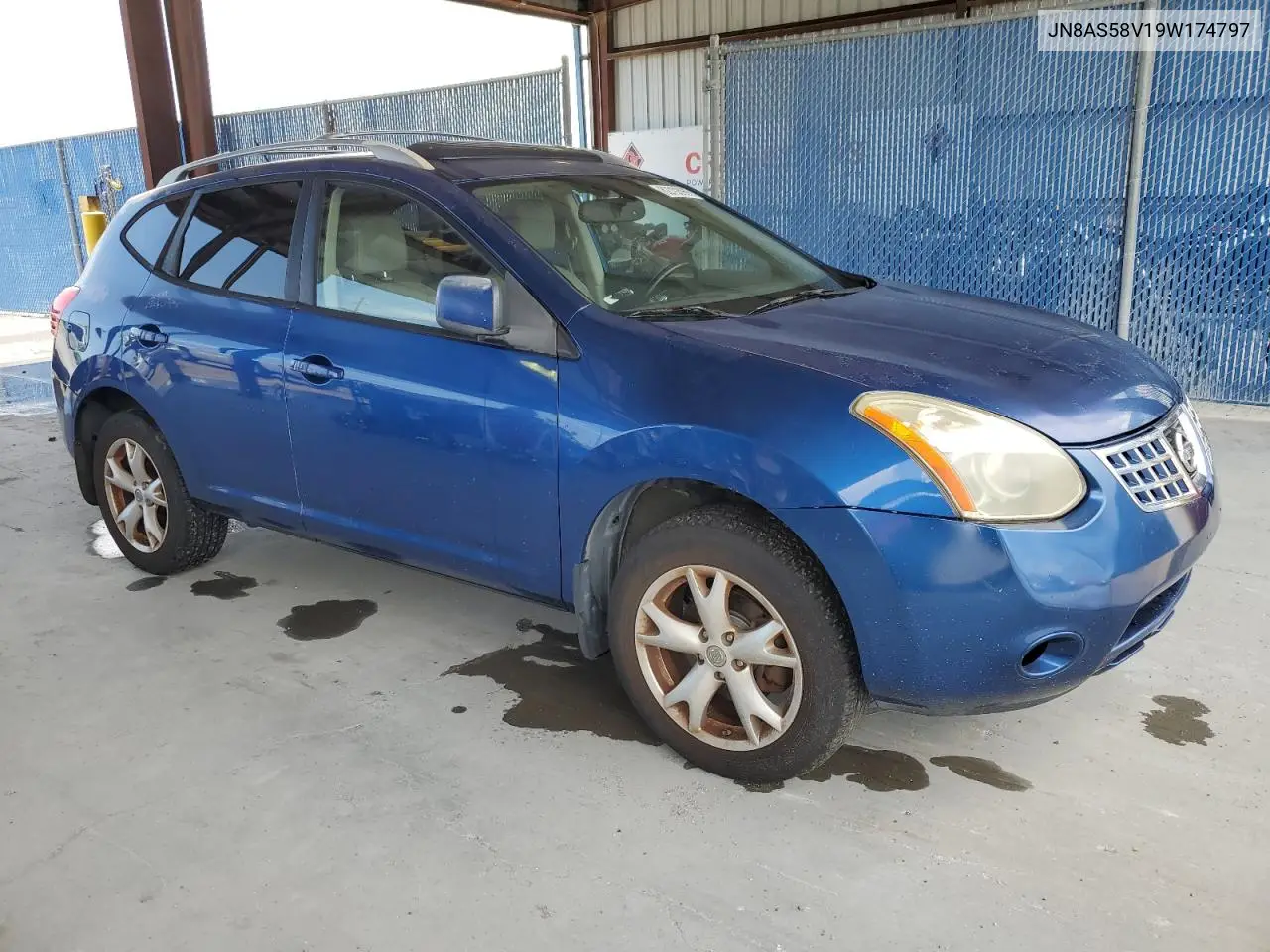 2009 Nissan Rogue S VIN: JN8AS58V19W174797 Lot: 62792965