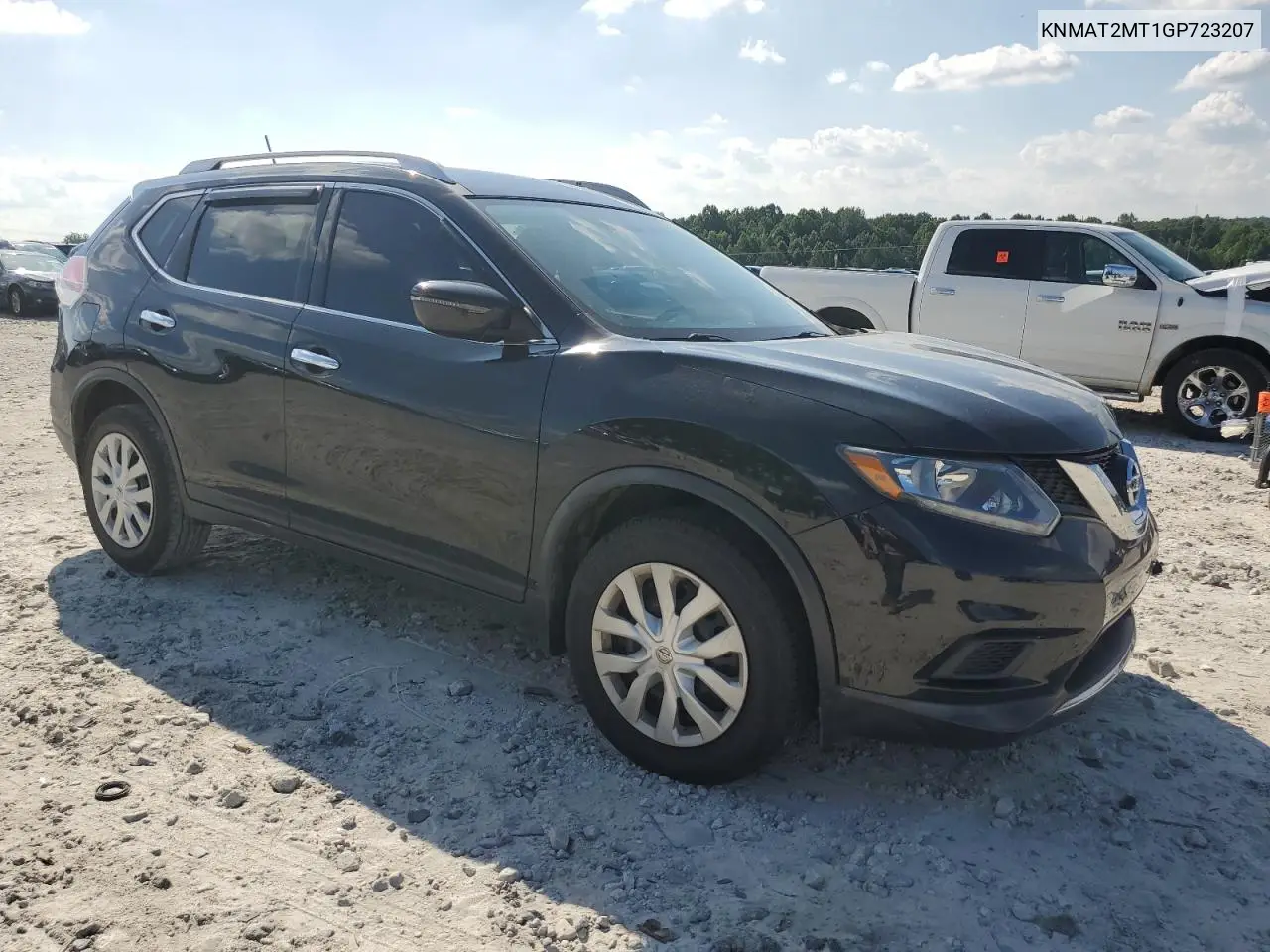 2016 Nissan Rogue S VIN: KNMAT2MT1GP723207 Lot: 62857535