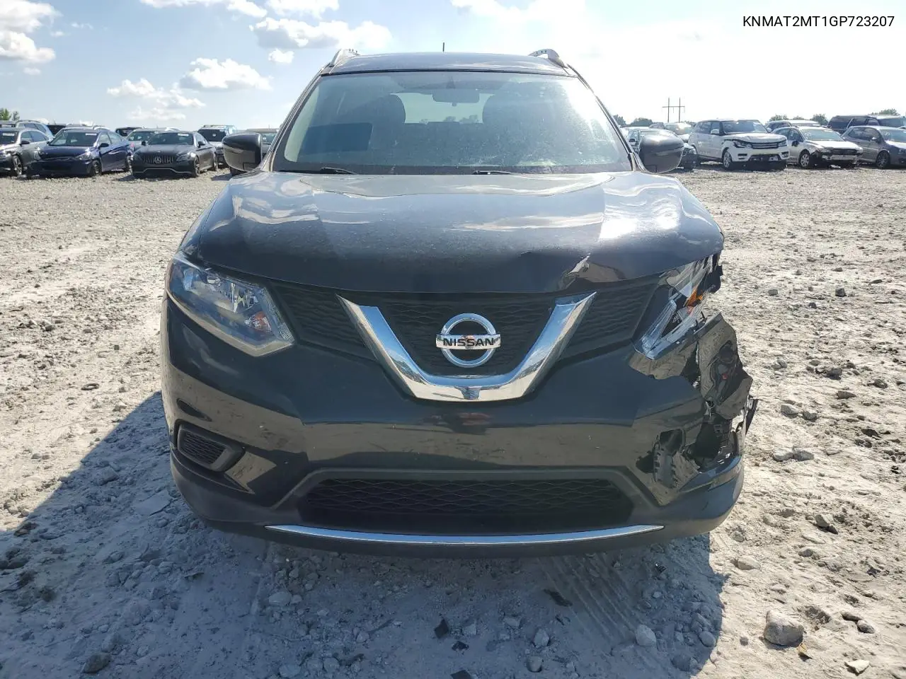 2016 Nissan Rogue S VIN: KNMAT2MT1GP723207 Lot: 62857535