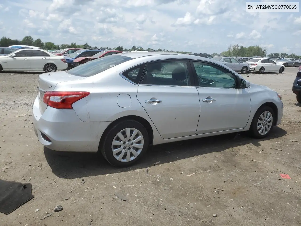 2016 Nissan Rogue S VIN: 5N1AT2MV5GC770065 Lot: 62908755