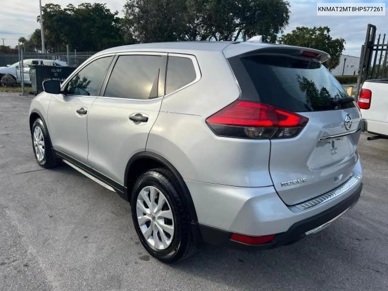 2017 Nissan Rogue S VIN: KNMAT2MT8HP577261 Lot: 42252345