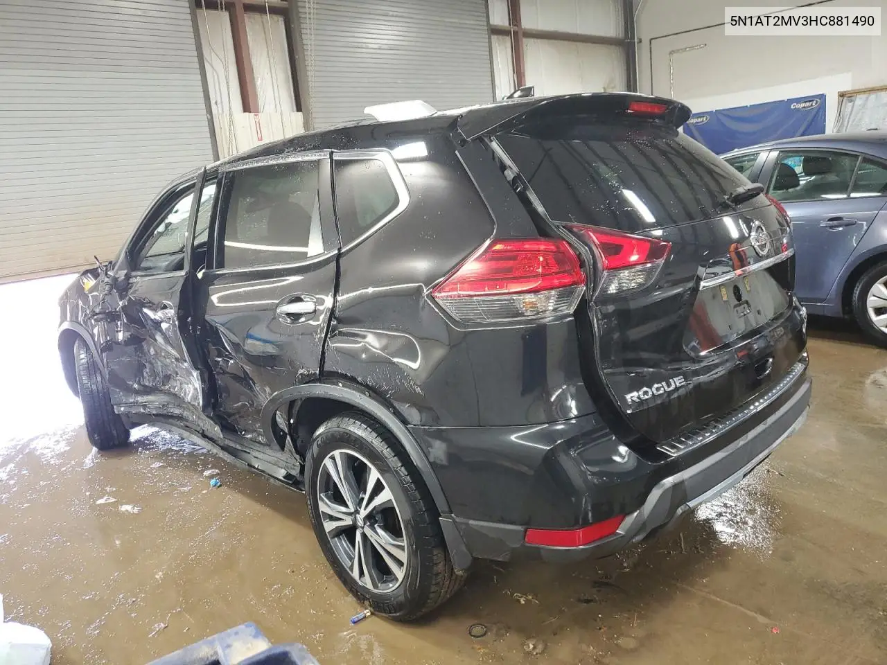 2017 Nissan Rogue Sv VIN: 5N1AT2MV3HC881490 Lot: 53736935