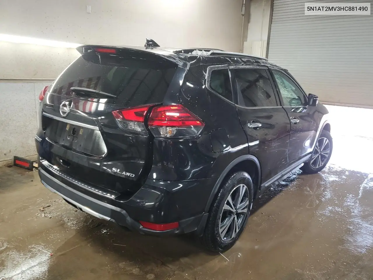 2017 Nissan Rogue Sv VIN: 5N1AT2MV3HC881490 Lot: 53736935