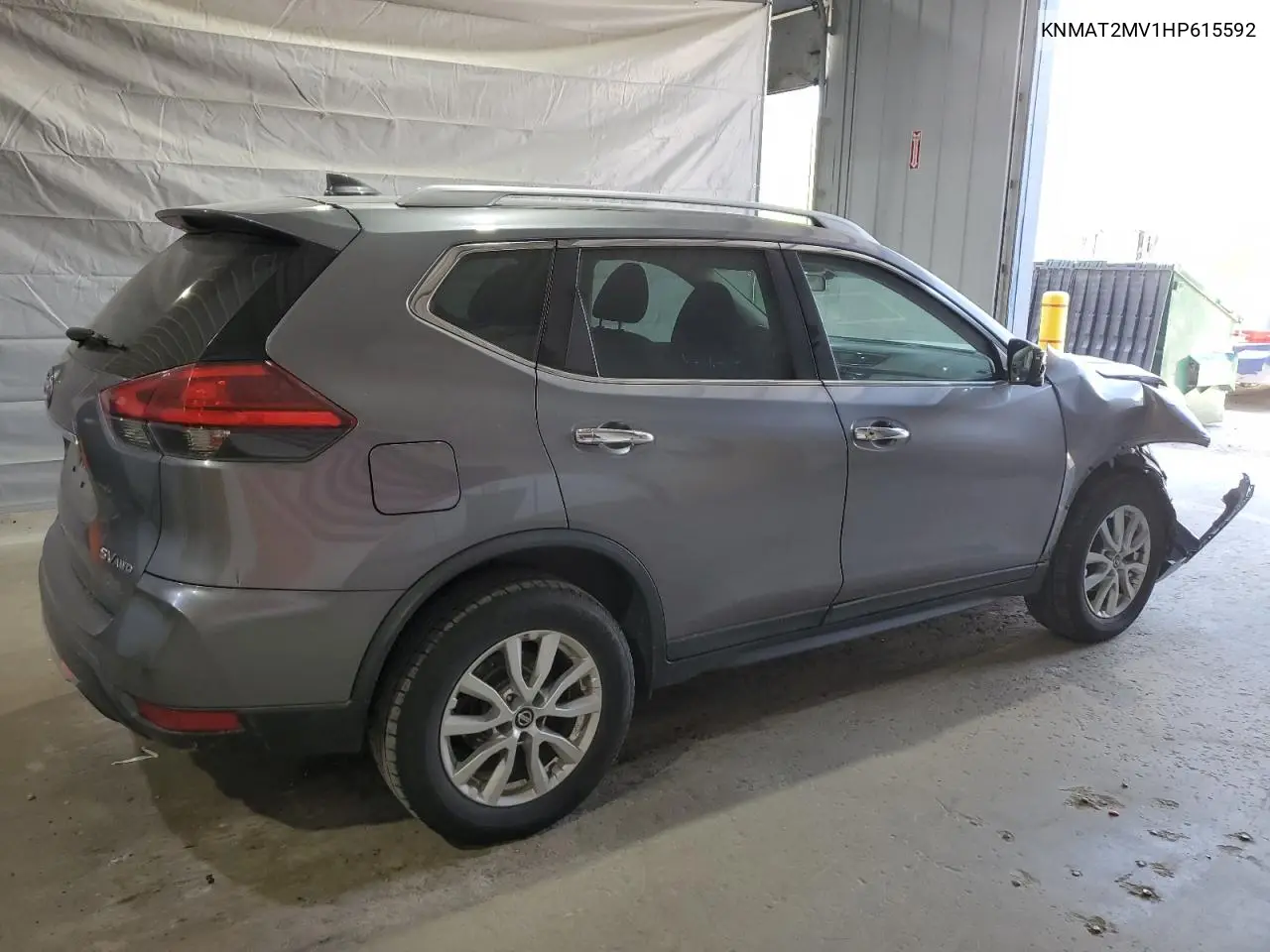 2017 Nissan Rogue S VIN: KNMAT2MV1HP615592 Lot: 56416095