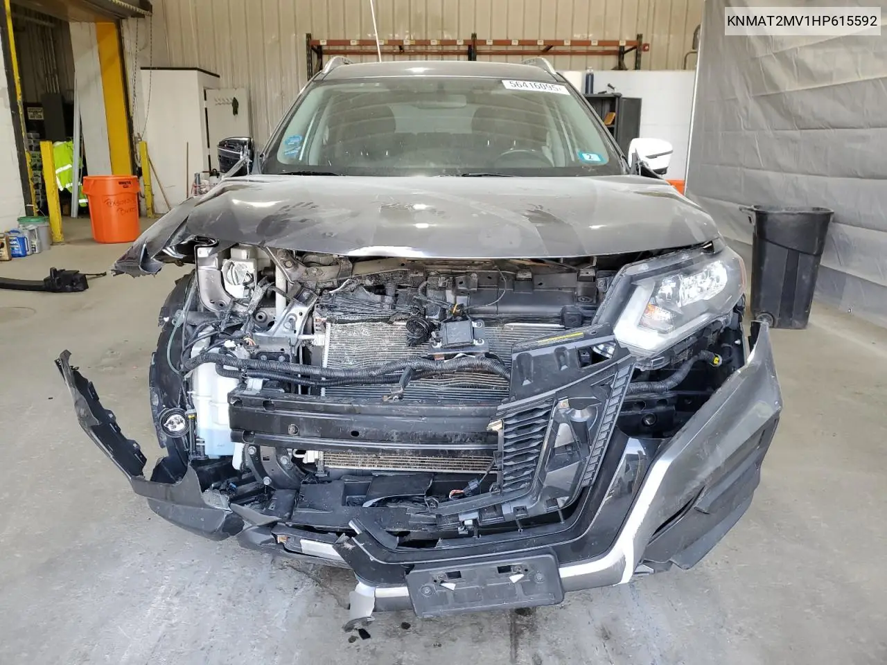 2017 Nissan Rogue S VIN: KNMAT2MV1HP615592 Lot: 56416095