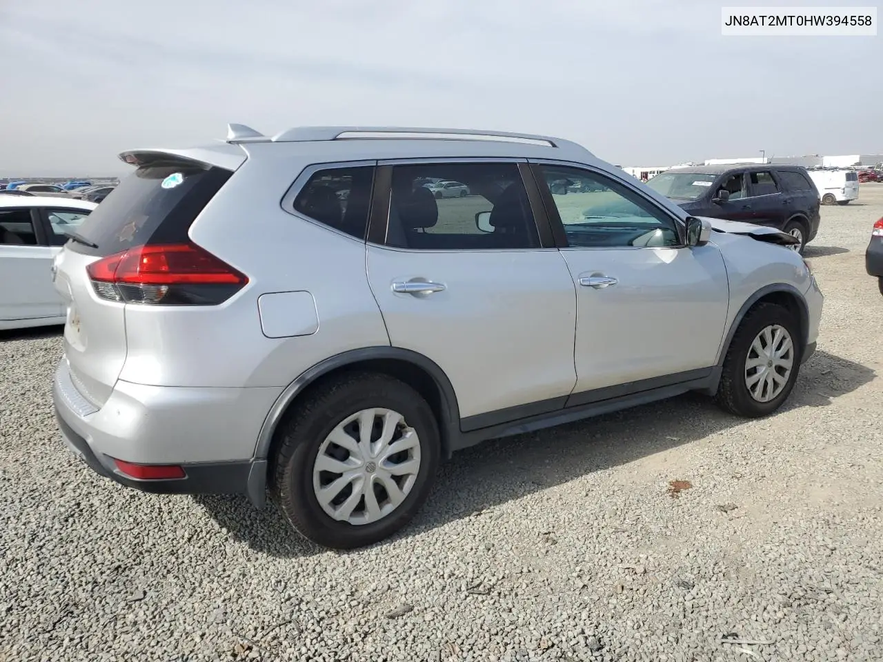 2017 Nissan Rogue S VIN: JN8AT2MT0HW394558 Lot: 56599365