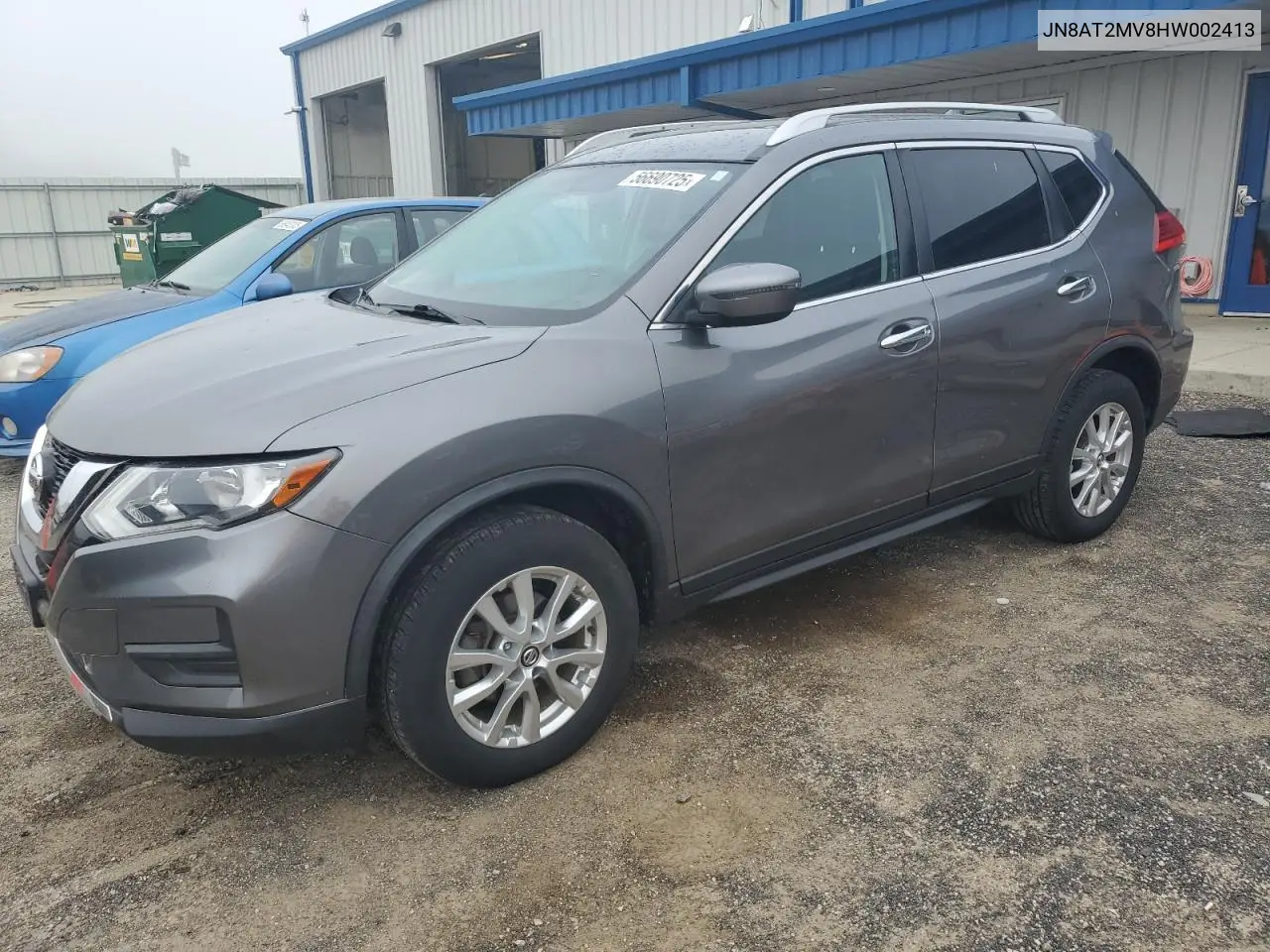 2017 Nissan Rogue S VIN: JN8AT2MV8HW002413 Lot: 56690725