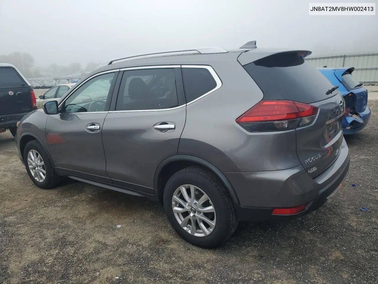 2017 Nissan Rogue S VIN: JN8AT2MV8HW002413 Lot: 56690725