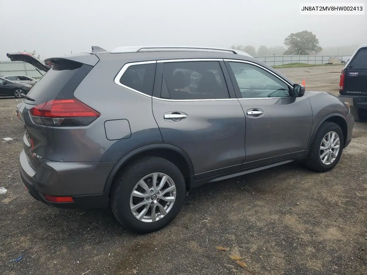 2017 Nissan Rogue S VIN: JN8AT2MV8HW002413 Lot: 56690725