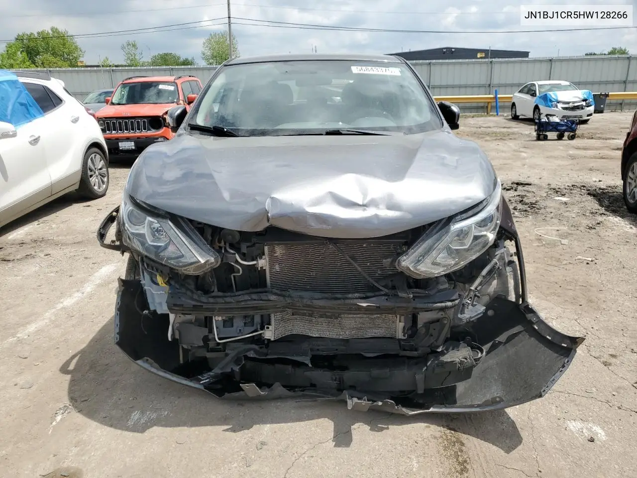 2017 Nissan Rogue Sport S VIN: JN1BJ1CR5HW128266 Lot: 56843375
