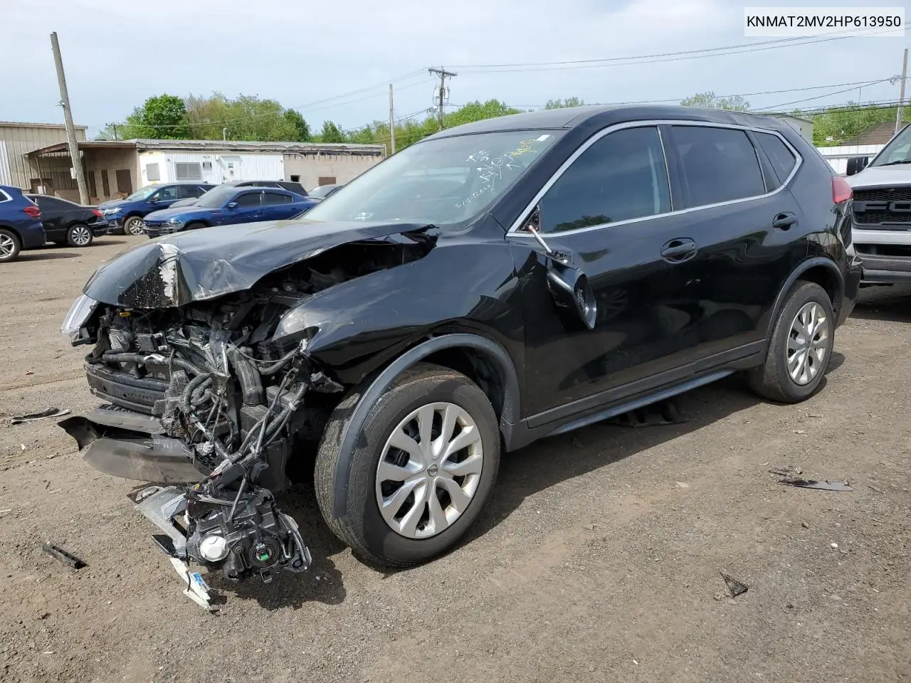 2017 Nissan Rogue S VIN: KNMAT2MV2HP613950 Lot: 56900405