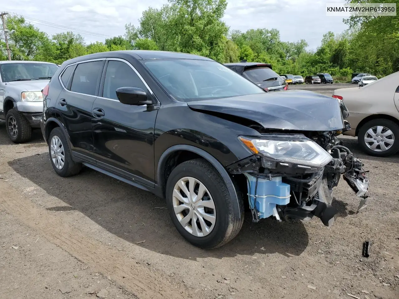 2017 Nissan Rogue S VIN: KNMAT2MV2HP613950 Lot: 56900405