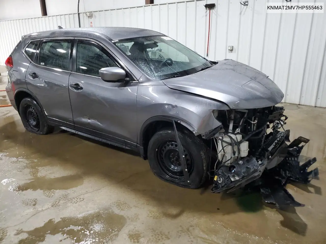 2017 Nissan Rogue S VIN: KNMAT2MV7HP555463 Lot: 56906335