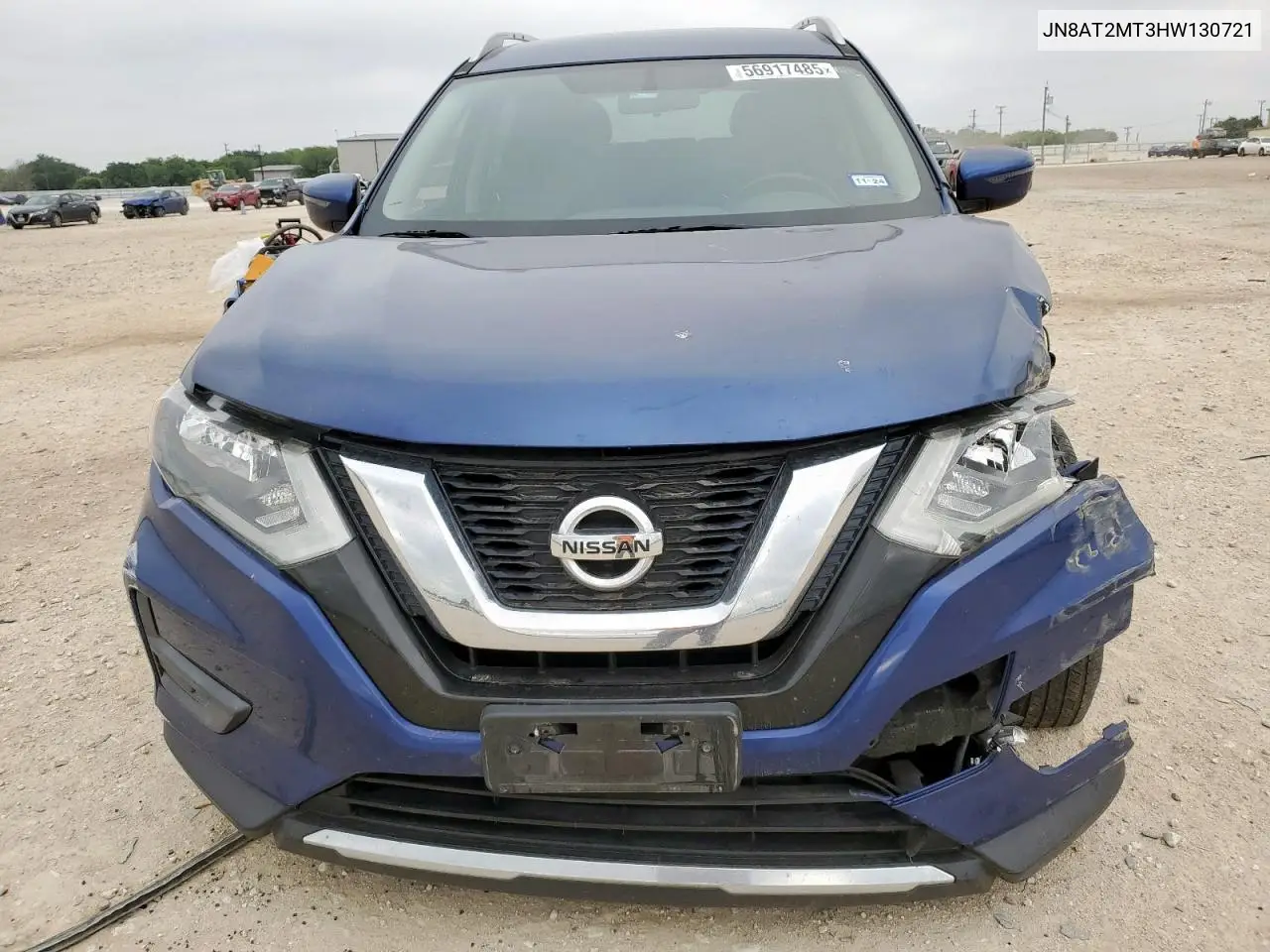 2017 Nissan Rogue S VIN: JN8AT2MT3HW130721 Lot: 56917485