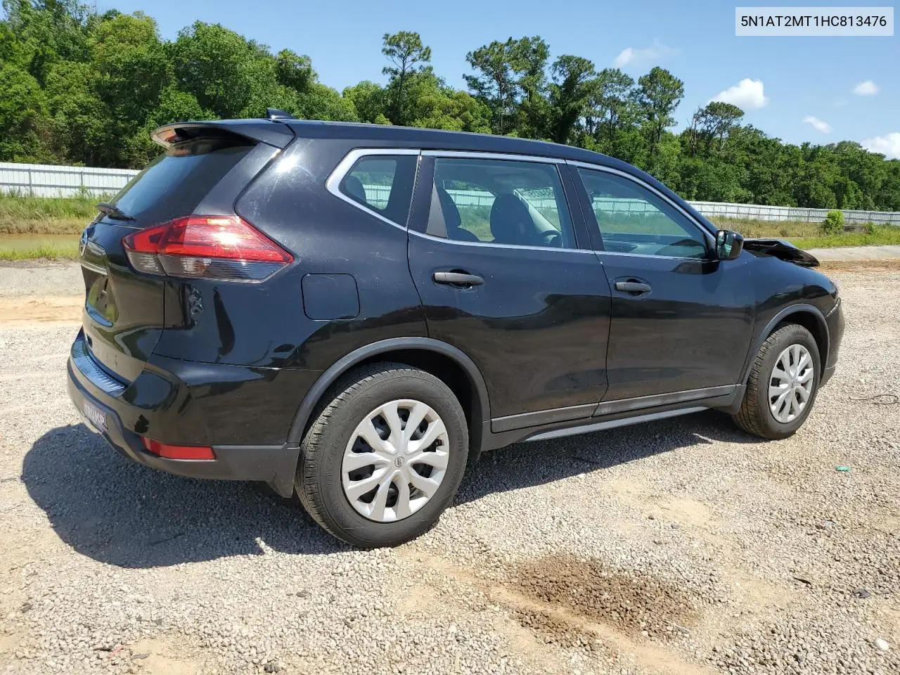 2017 Nissan Rogue S VIN: 5N1AT2MT1HC813476 Lot: 56934035