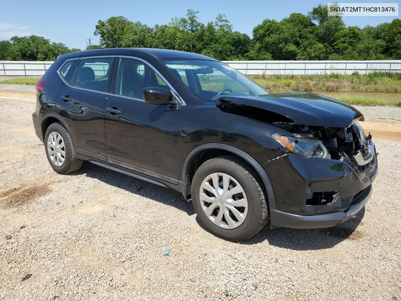 2017 Nissan Rogue S VIN: 5N1AT2MT1HC813476 Lot: 56934035