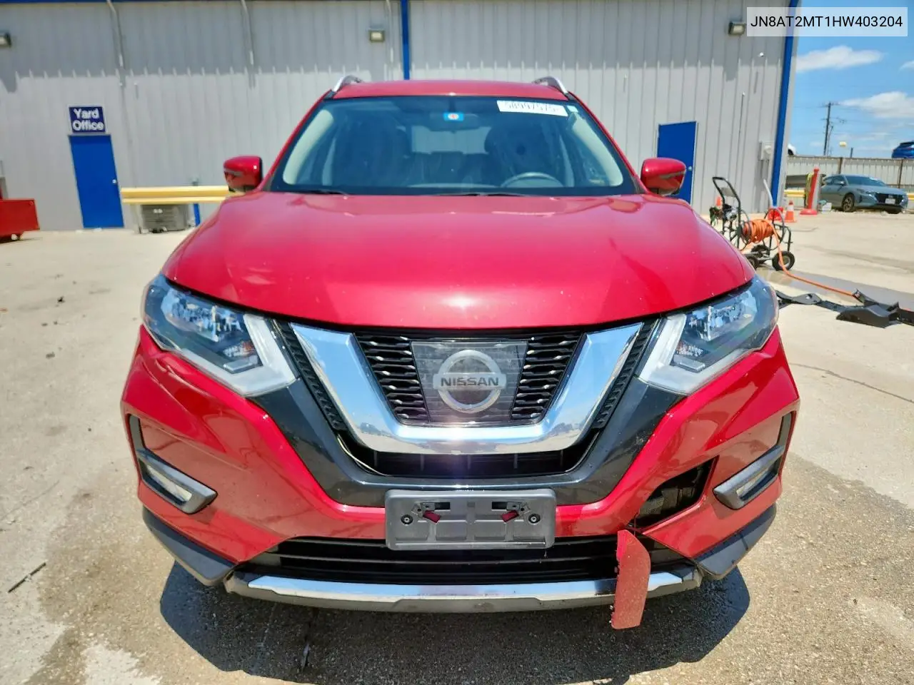 2017 Nissan Rogue S VIN: JN8AT2MT1HW403204 Lot: 58997575