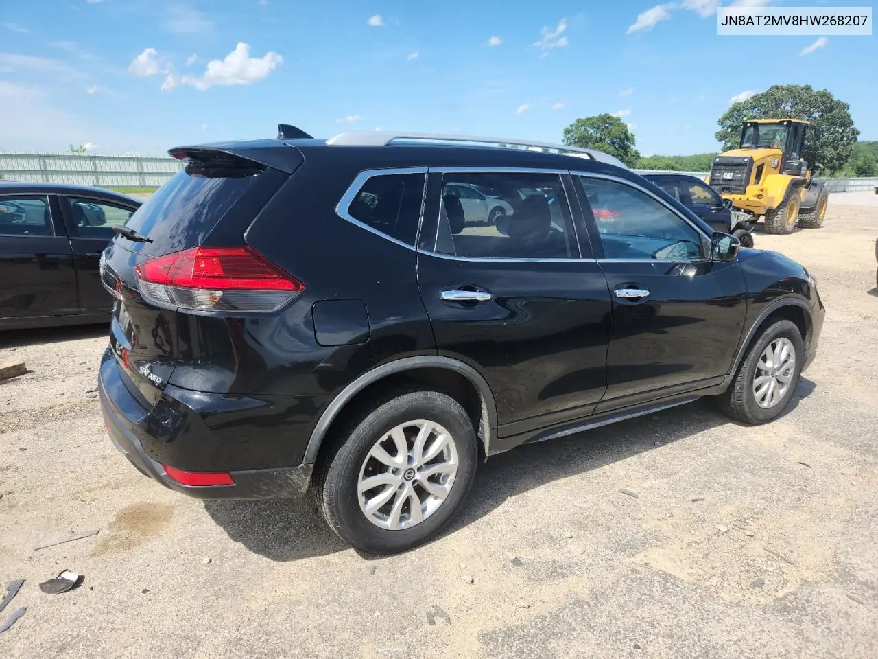 2017 Nissan Rogue S VIN: JN8AT2MV8HW268207 Lot: 62651275