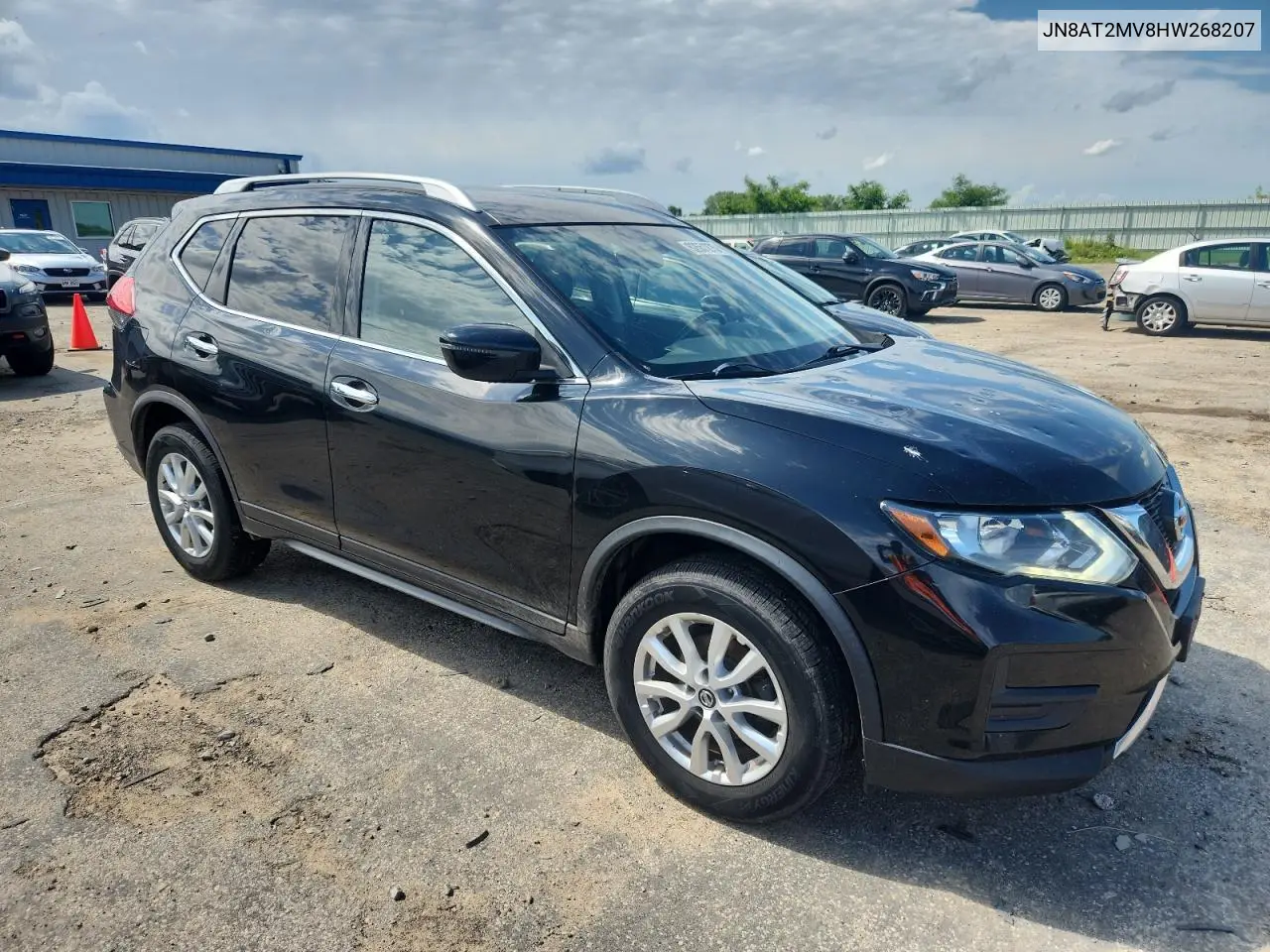 2017 Nissan Rogue S VIN: JN8AT2MV8HW268207 Lot: 62651275