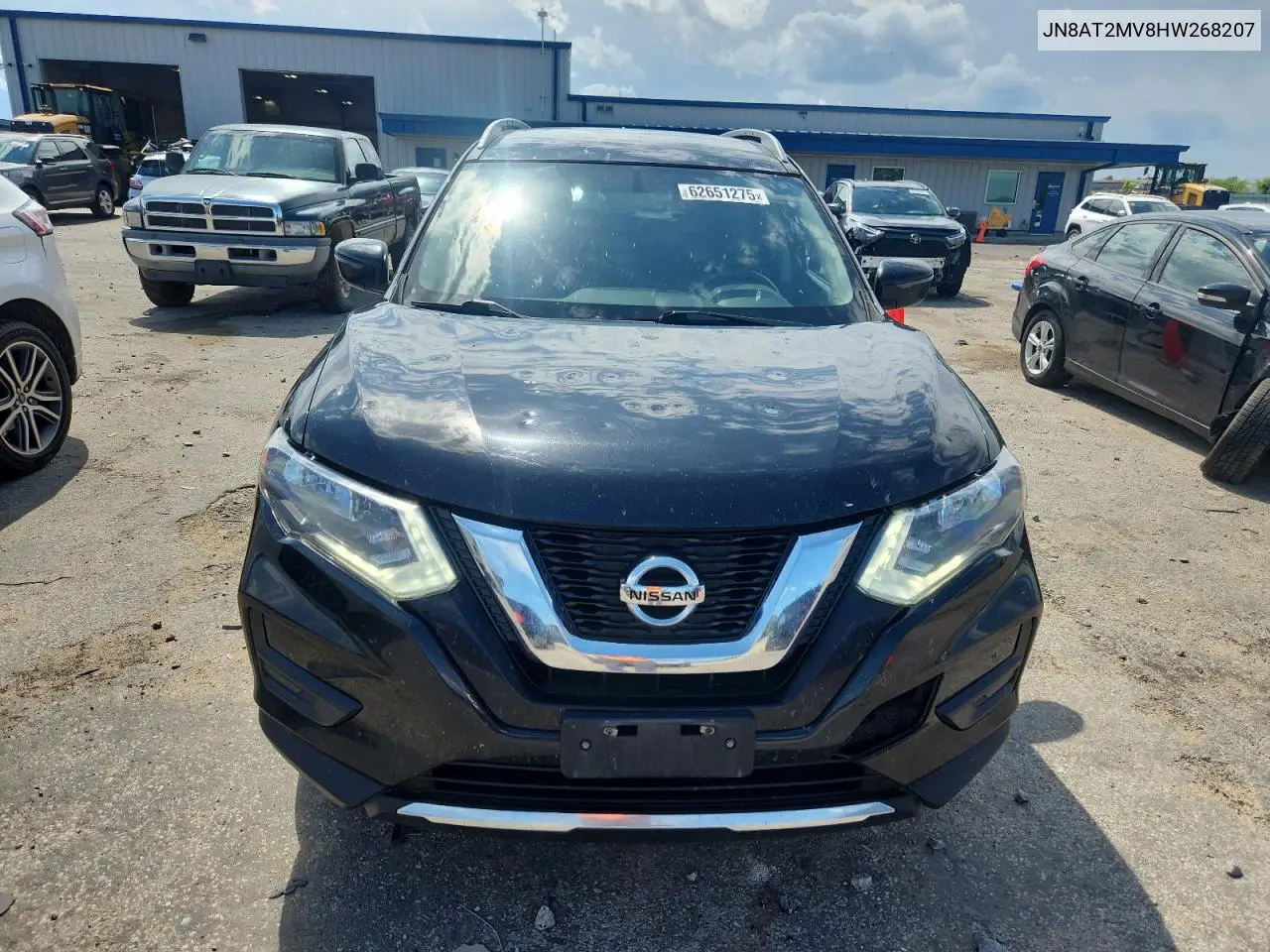 2017 Nissan Rogue S VIN: JN8AT2MV8HW268207 Lot: 62651275