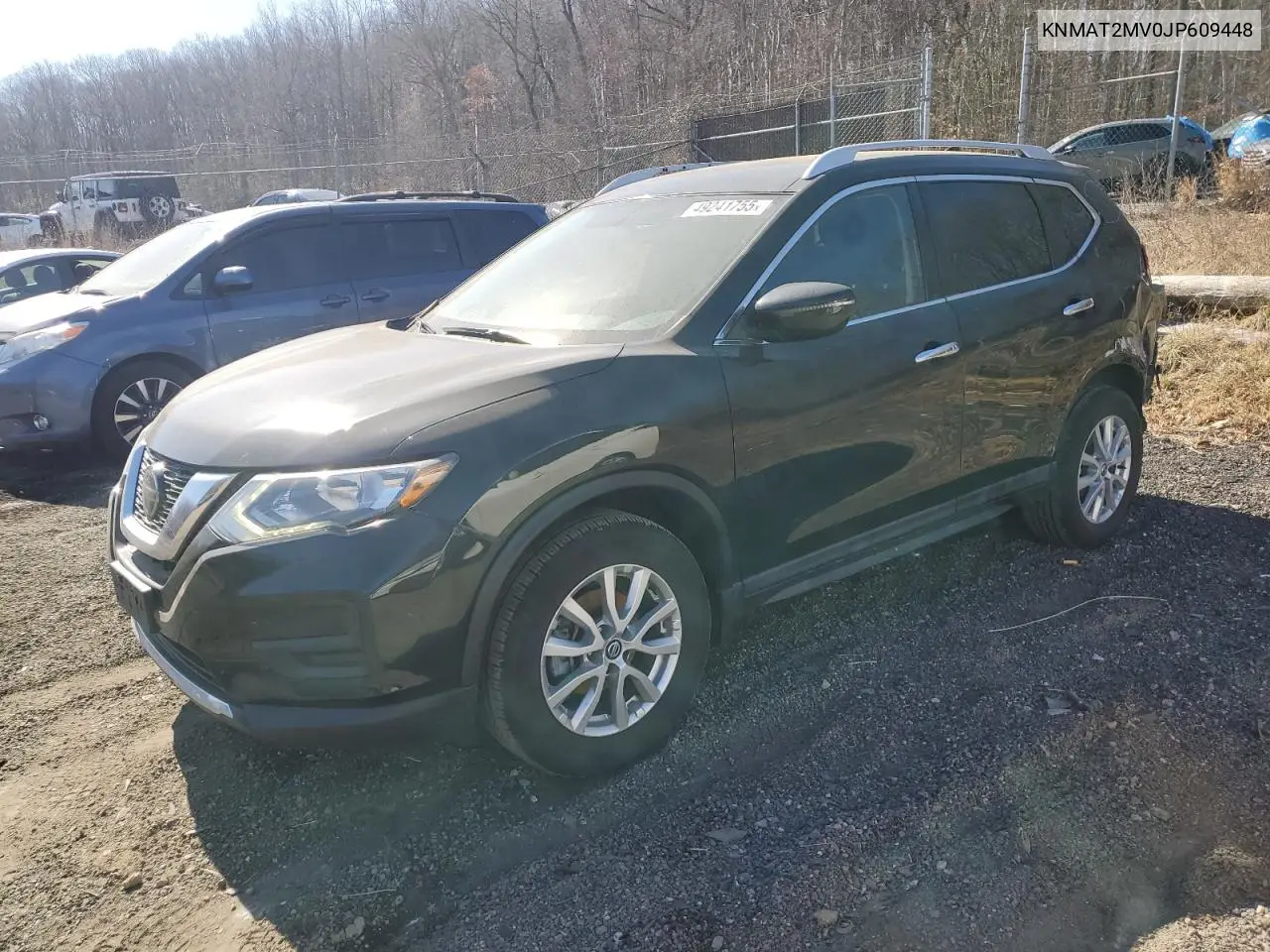 2018 Nissan Rogue S VIN: KNMAT2MV0JP609448 Lot: 49241755