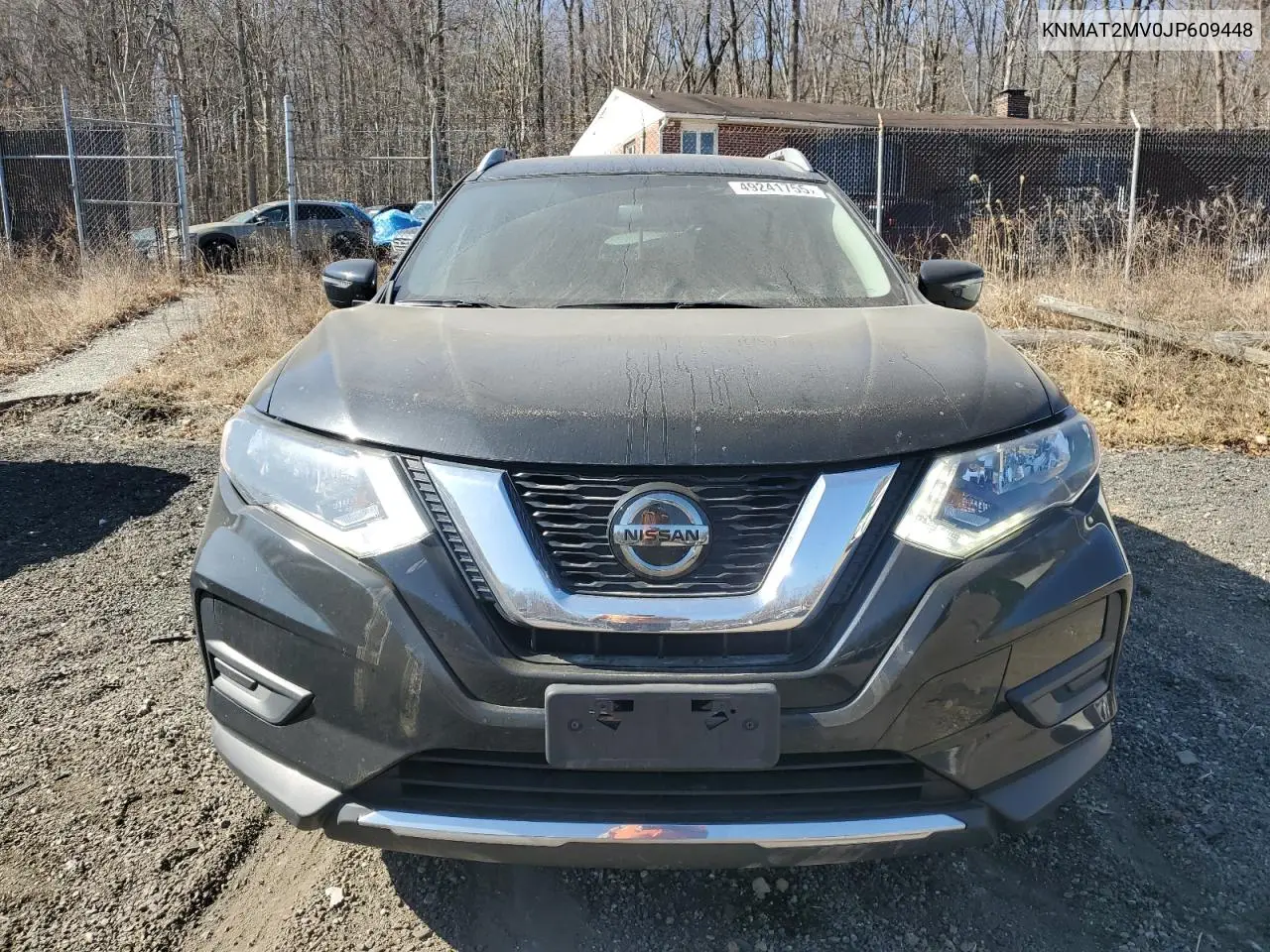 2018 Nissan Rogue S VIN: KNMAT2MV0JP609448 Lot: 49241755