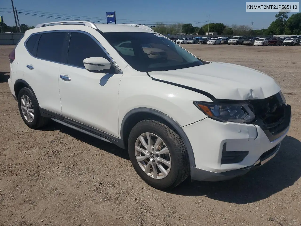 2018 Nissan Rogue S VIN: KNMAT2MT2JP565113 Lot: 52349195