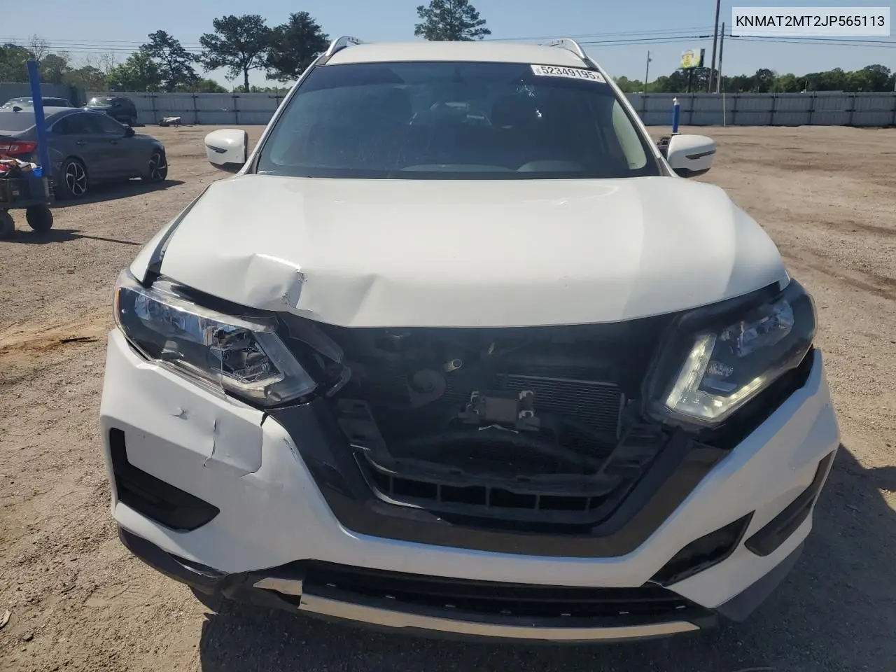 2018 Nissan Rogue S VIN: KNMAT2MT2JP565113 Lot: 52349195