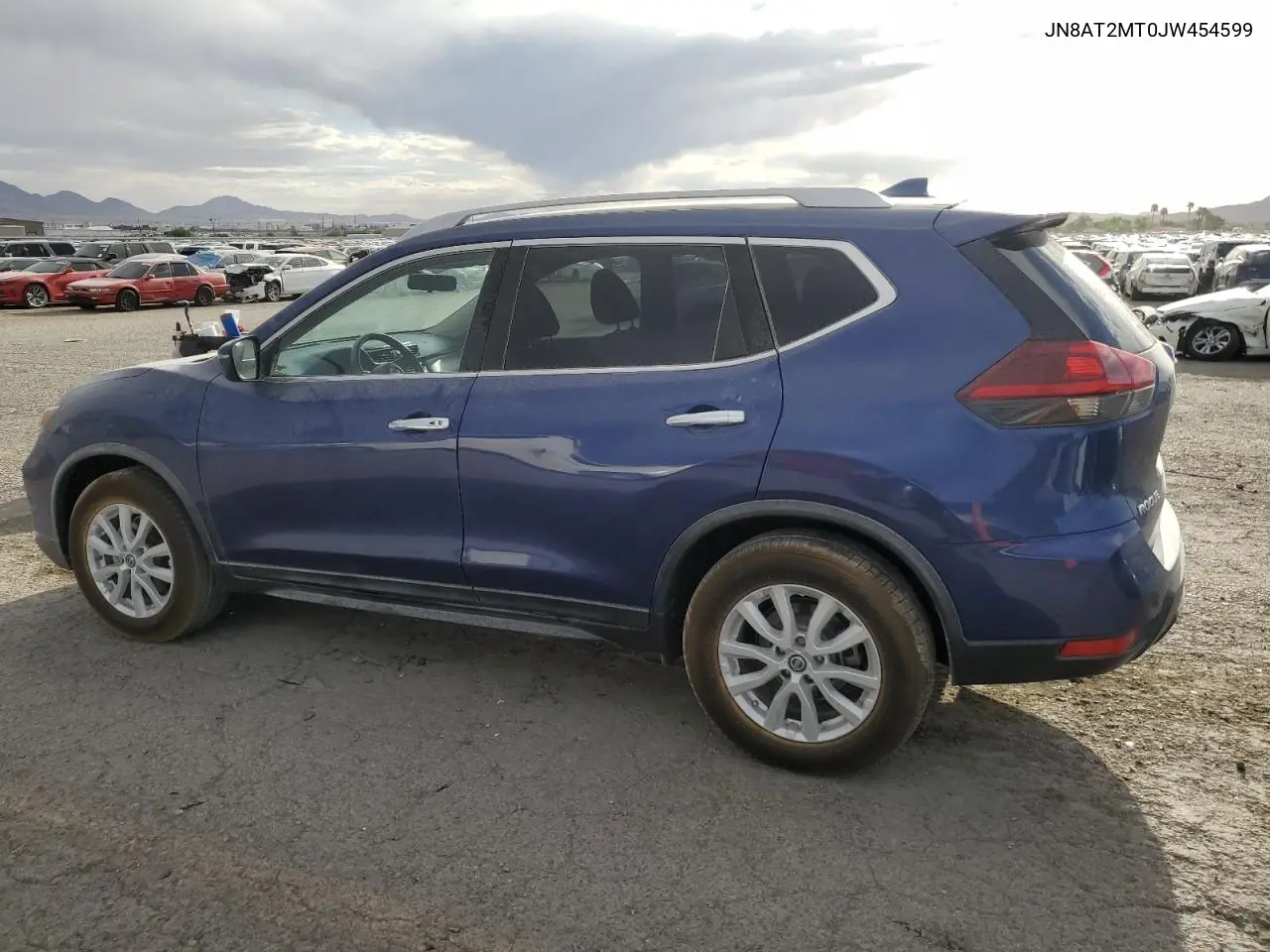2018 Nissan Rogue S VIN: JN8AT2MT0JW454599 Lot: 53331725