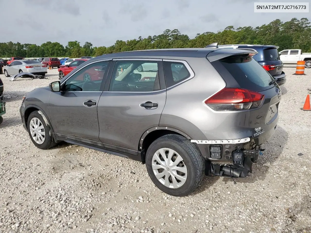 2018 Nissan Rogue S VIN: 5N1AT2MT7JC716773 Lot: 56631895