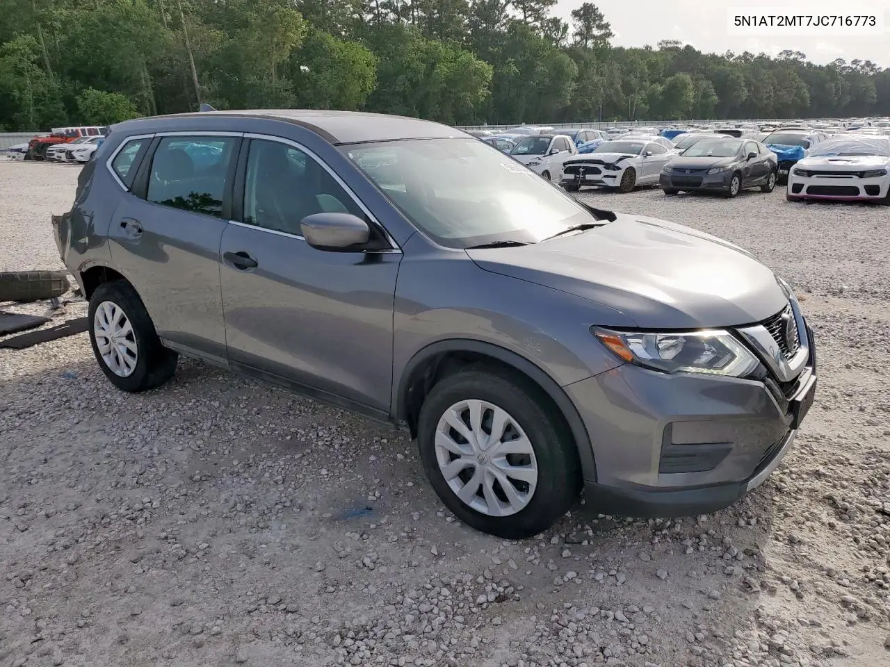 2018 Nissan Rogue S VIN: 5N1AT2MT7JC716773 Lot: 56631895