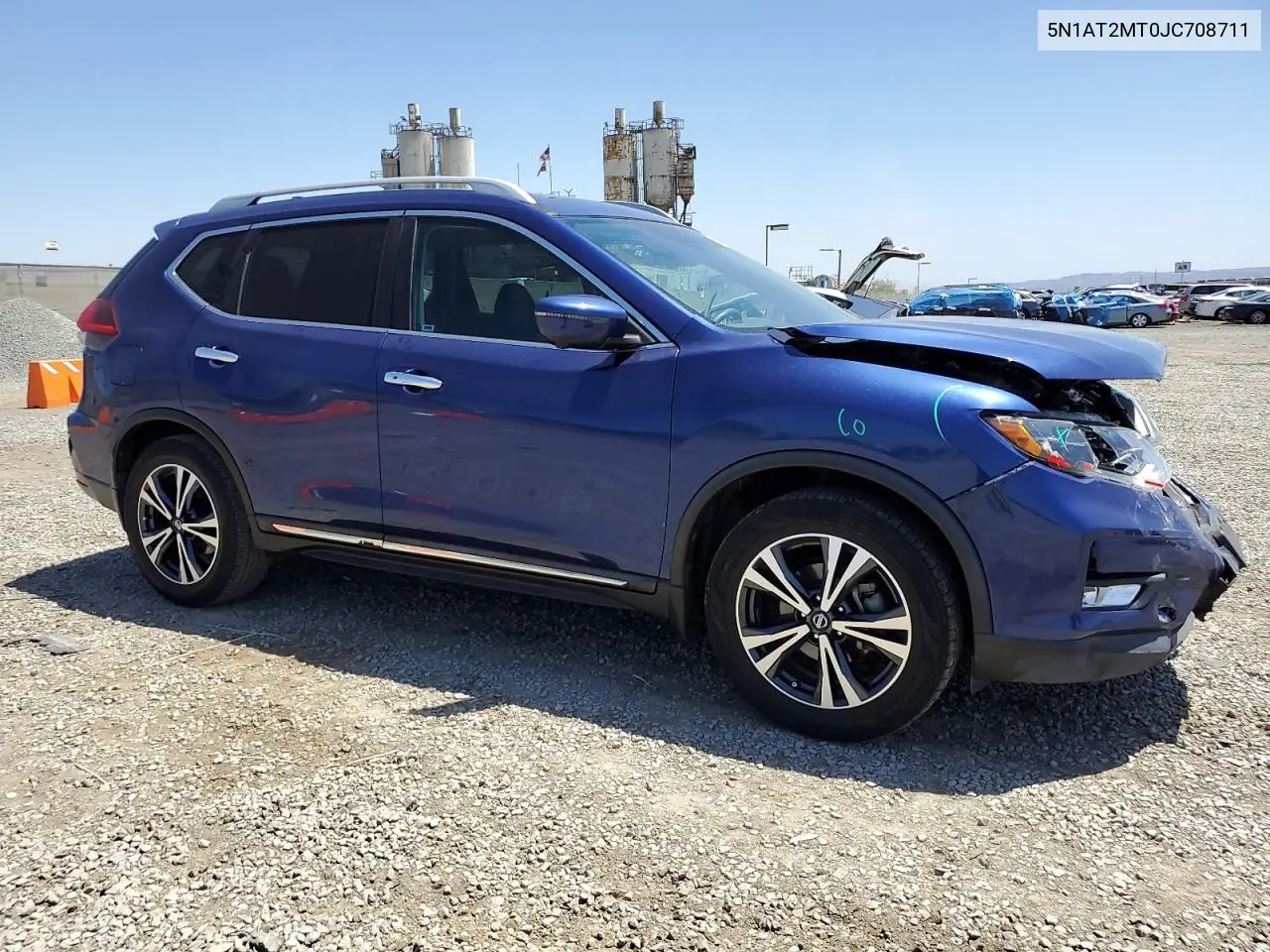 2018 Nissan Rogue S VIN: 5N1AT2MT0JC708711 Lot: 56687005