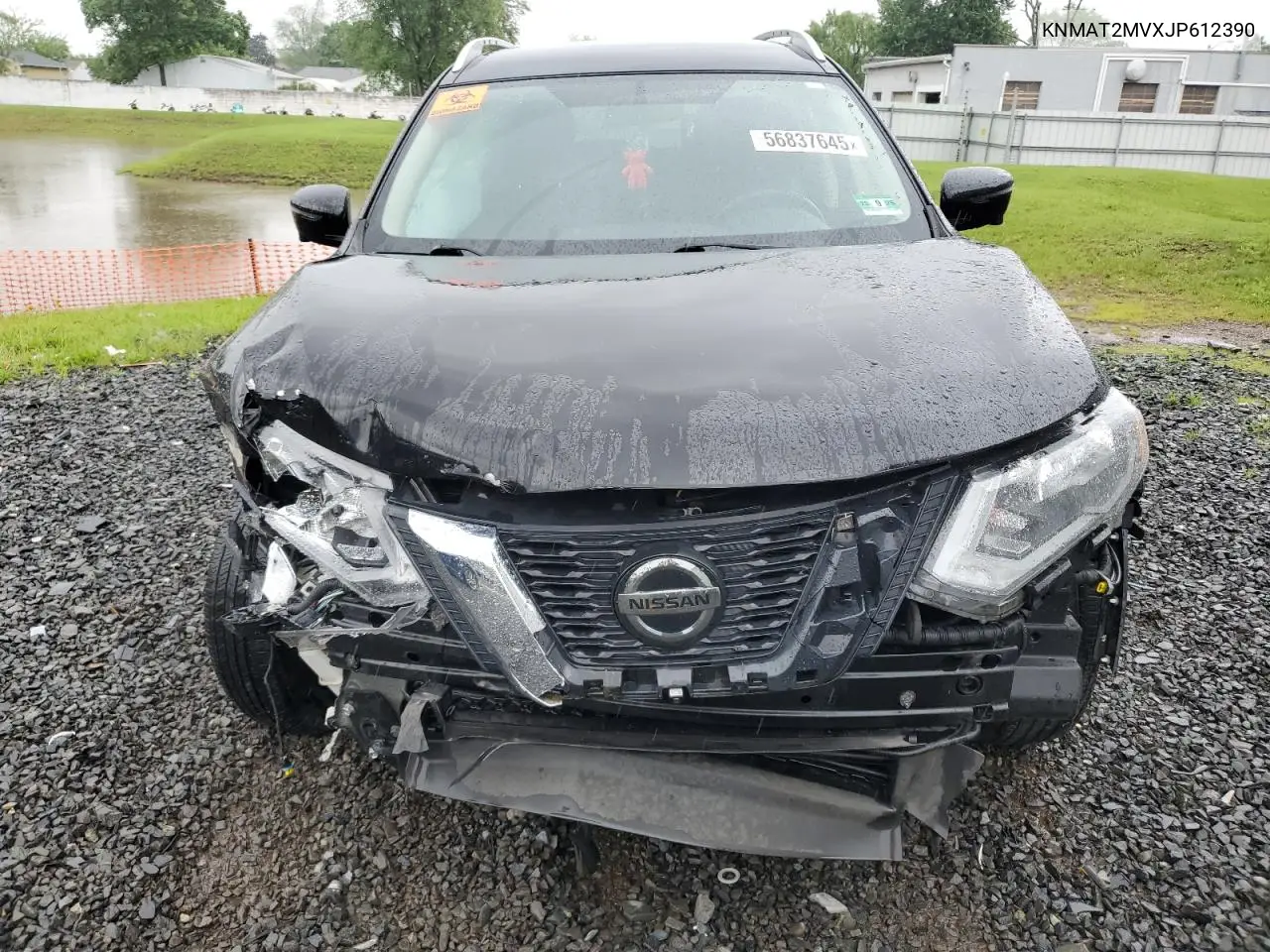 2018 Nissan Rogue S VIN: KNMAT2MVXJP612390 Lot: 56837645