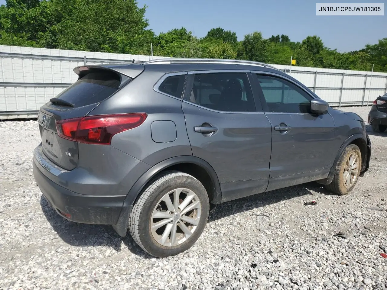 2018 Nissan Rogue Sport S VIN: JN1BJ1CP6JW181305 Lot: 56957395