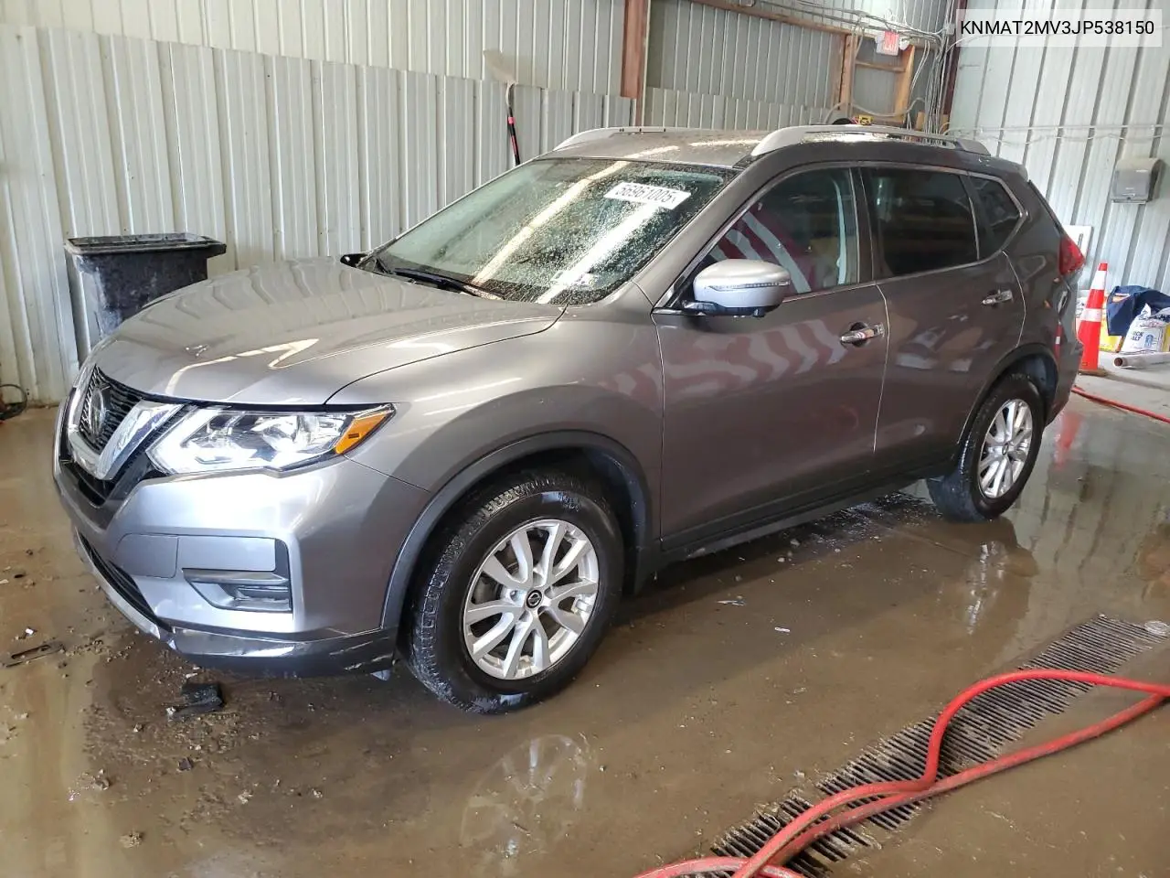 2018 Nissan Rogue S VIN: KNMAT2MV3JP538150 Lot: 56961005