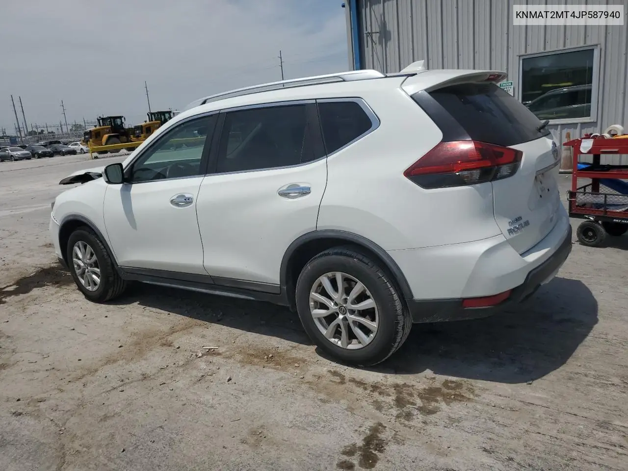 2018 Nissan Rogue S VIN: KNMAT2MT4JP587940 Lot: 57181615
