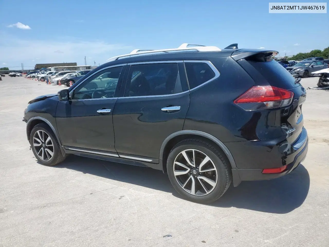 2018 Nissan Rogue S VIN: JN8AT2MT1JW467619 Lot: 62565985