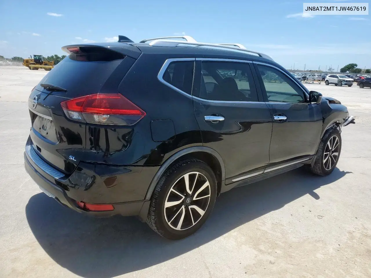 2018 Nissan Rogue S VIN: JN8AT2MT1JW467619 Lot: 62565985