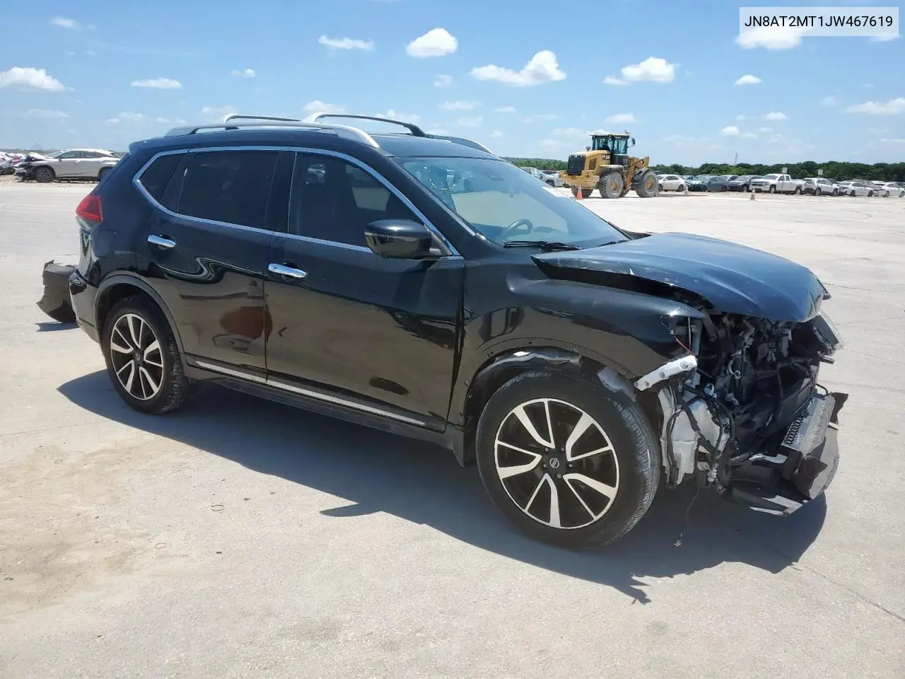 2018 Nissan Rogue S VIN: JN8AT2MT1JW467619 Lot: 62565985