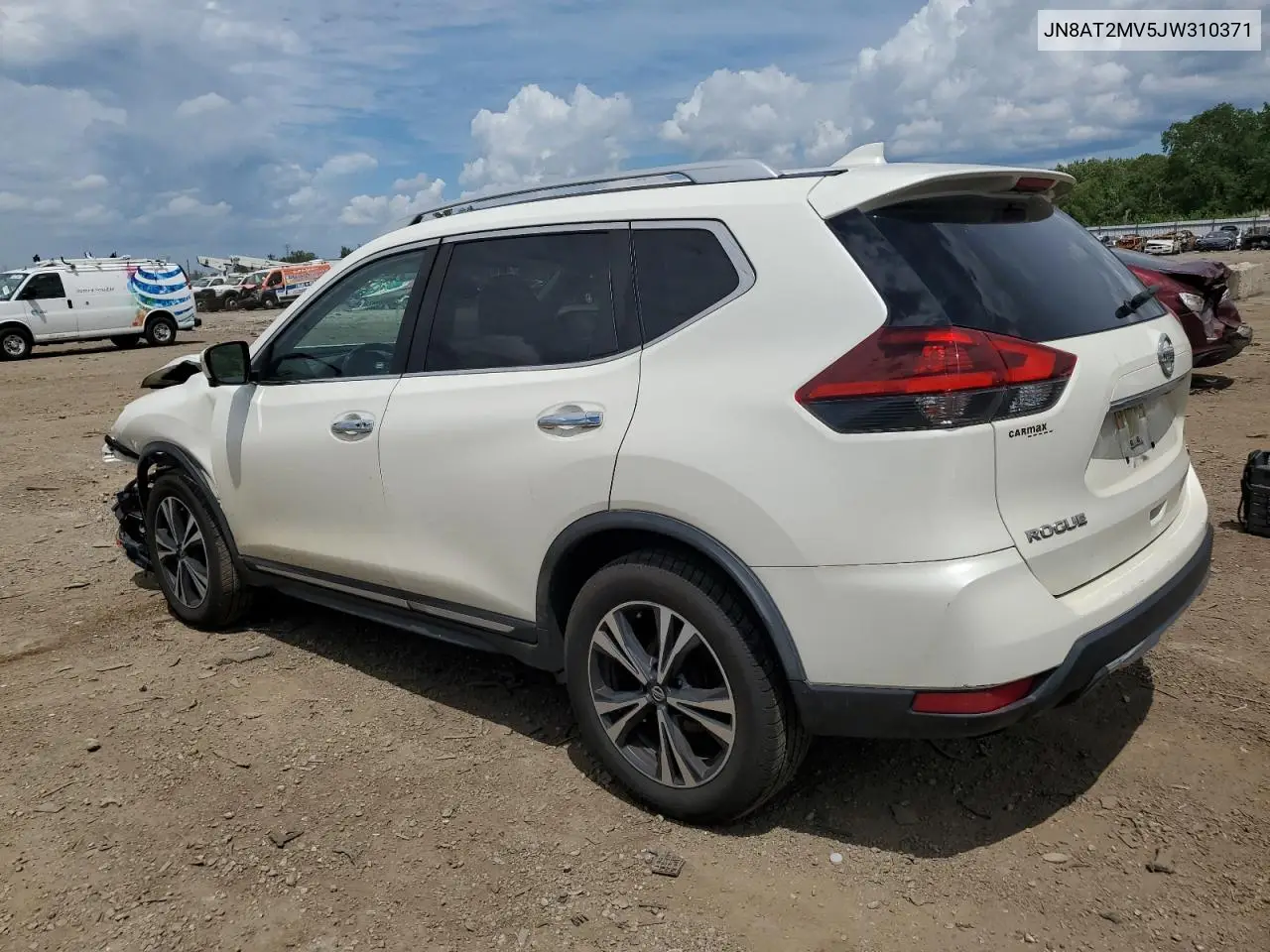2018 Nissan Rogue S VIN: JN8AT2MV5JW310371 Lot: 62673955