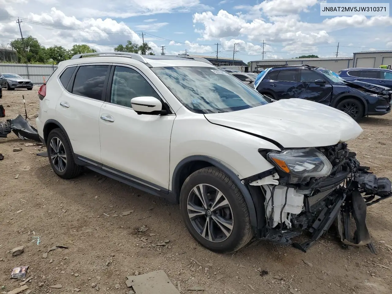 2018 Nissan Rogue S VIN: JN8AT2MV5JW310371 Lot: 62673955