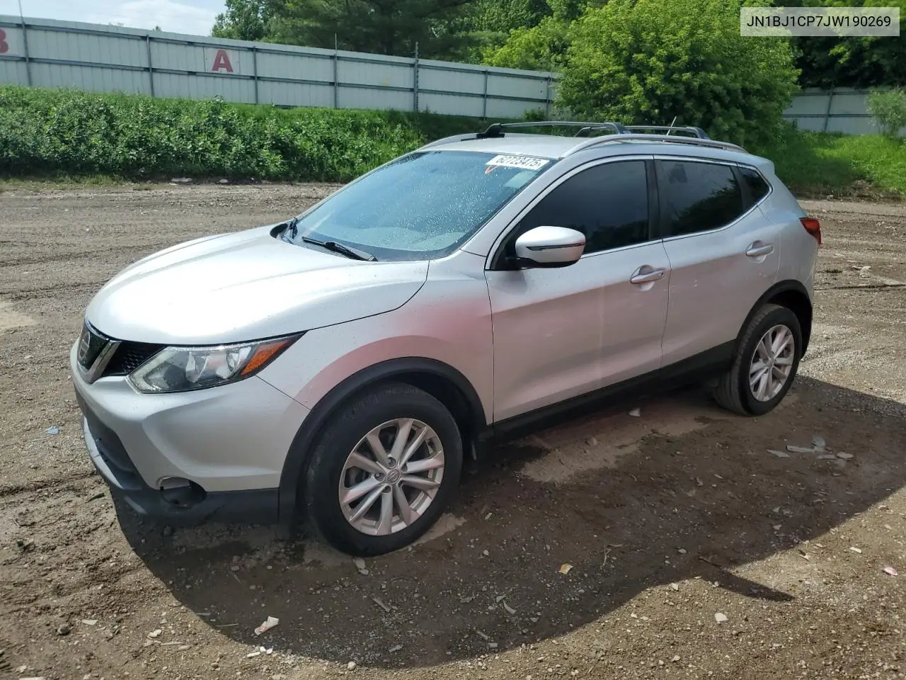 2018 Nissan Rogue Sport S VIN: JN1BJ1CP7JW190269 Lot: 62723475