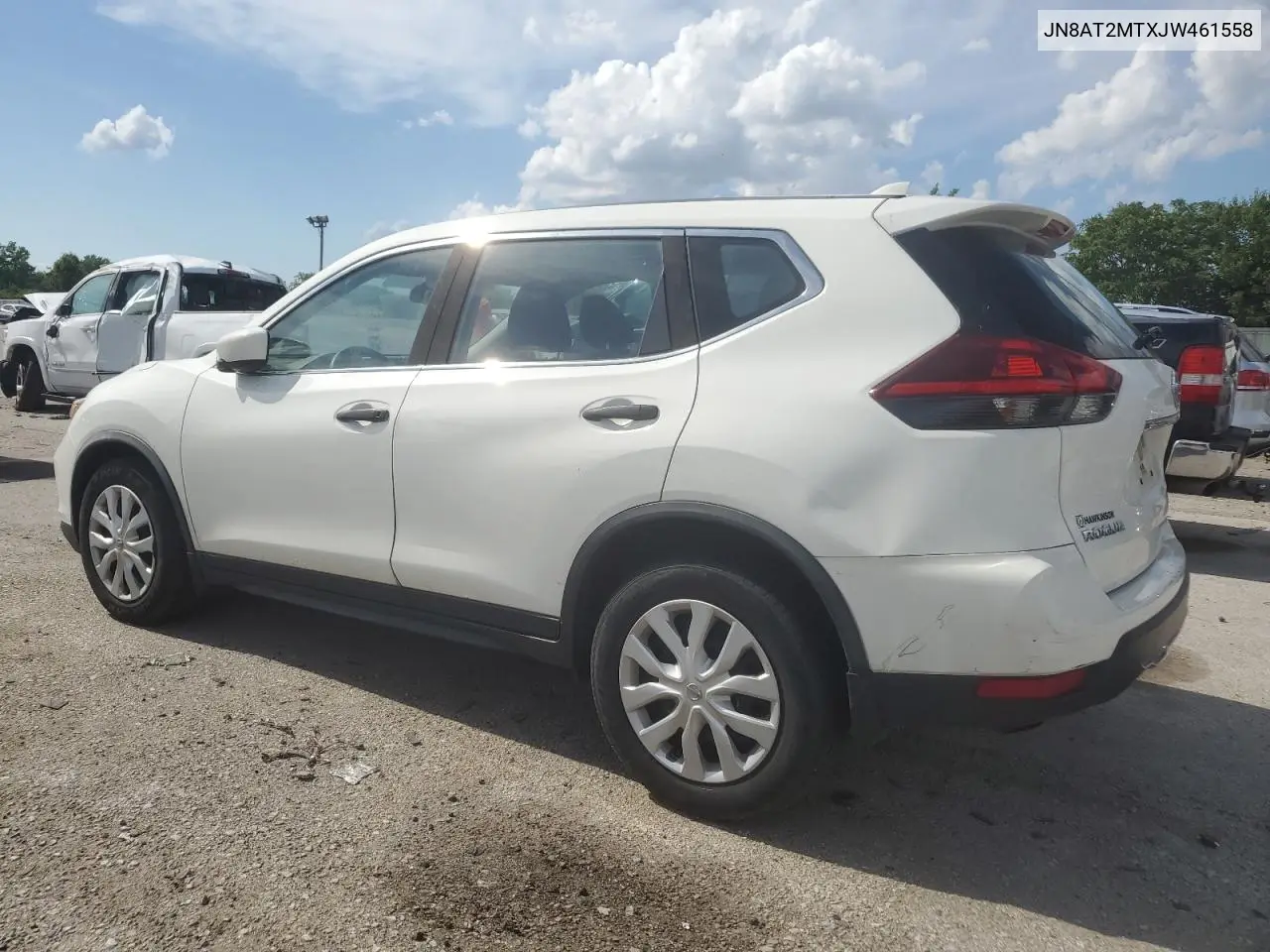 2018 Nissan Rogue S VIN: JN8AT2MTXJW461558 Lot: 62943675