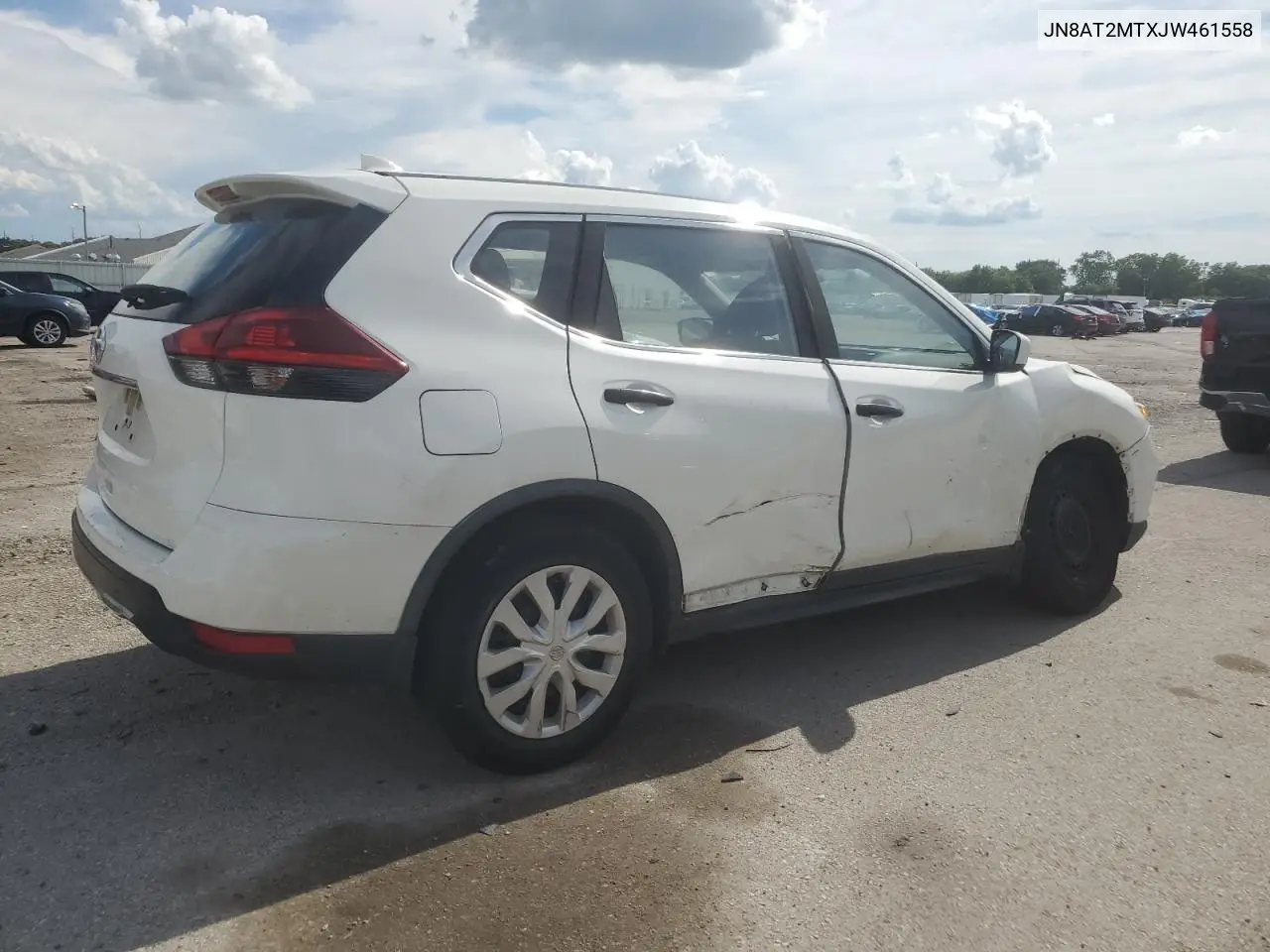 2018 Nissan Rogue S VIN: JN8AT2MTXJW461558 Lot: 62943675