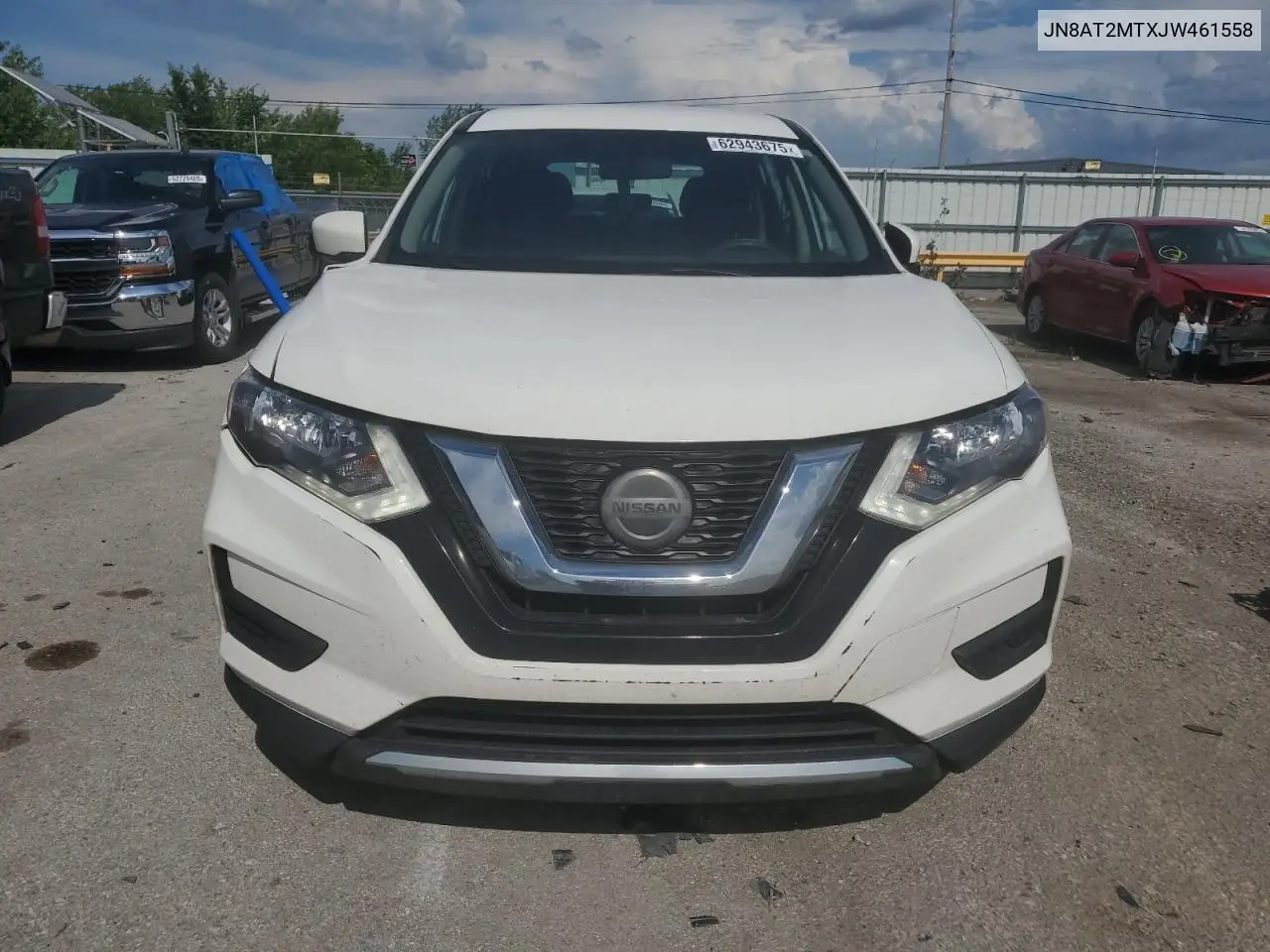 2018 Nissan Rogue S VIN: JN8AT2MTXJW461558 Lot: 62943675