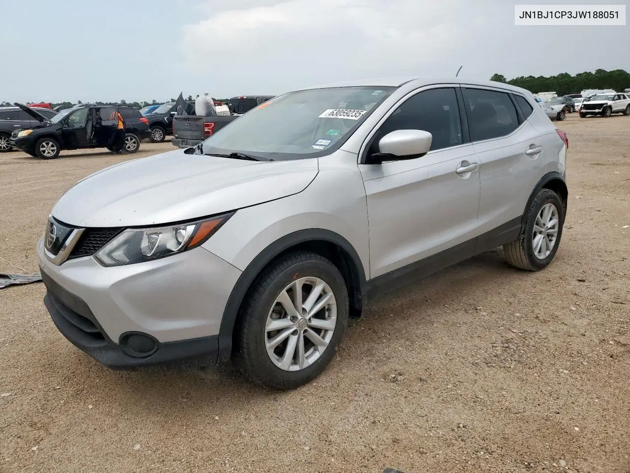 2018 Nissan Rogue Sport S VIN: JN1BJ1CP3JW188051 Lot: 63059235